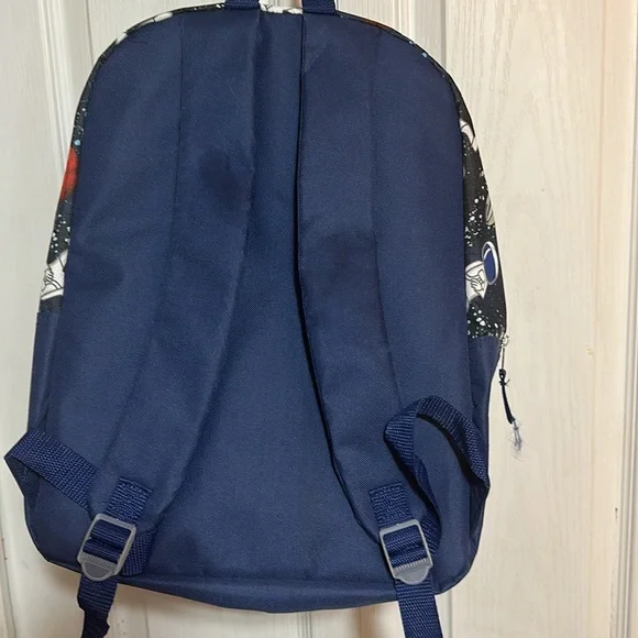 Cute astronaut backpack with pencil case . Never used - Picture 3 of 4
